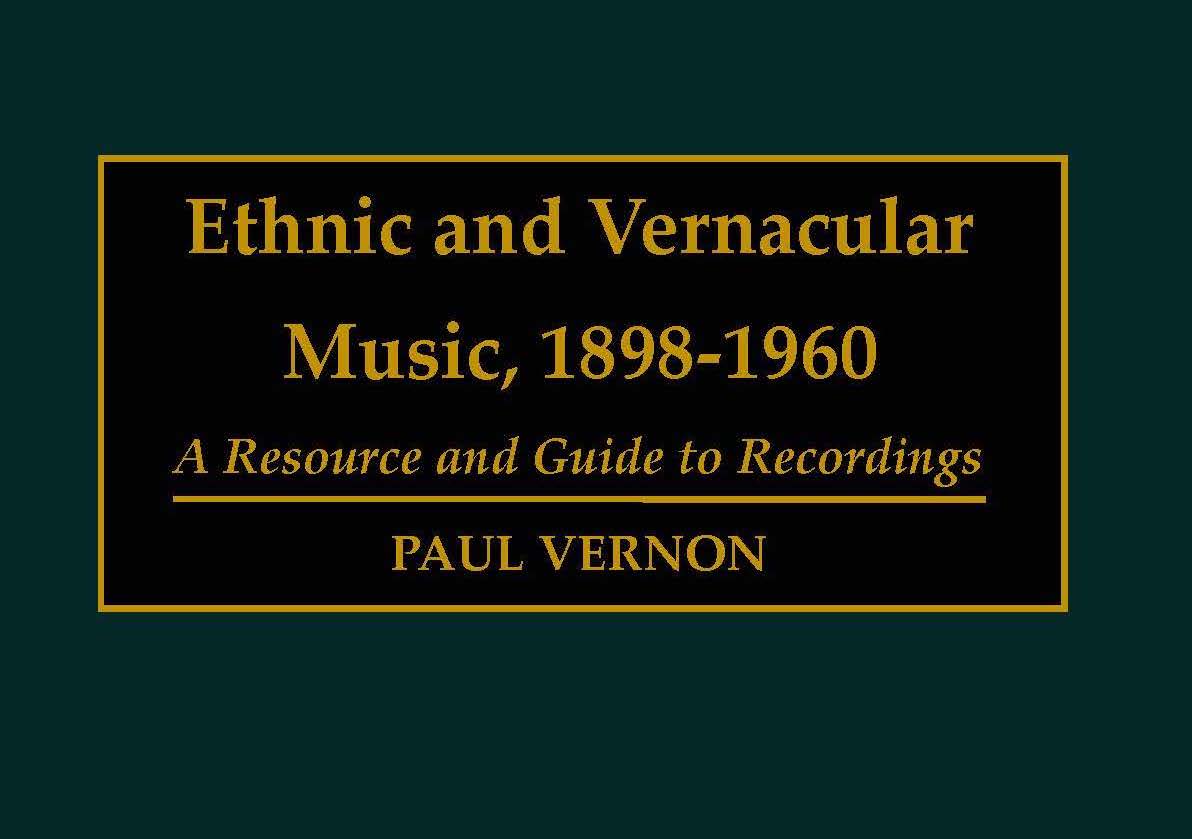 Ethnic and Vernacular Music